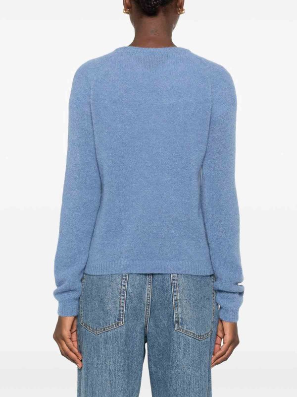 The Best Shops BASE: クルーネック - クルーネック - ライトブルー