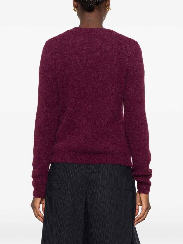 BASE: Pull col rond online - Pull Col Rond - Violet
