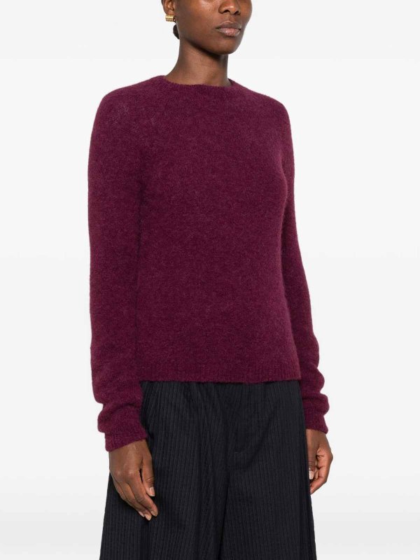 The Best Shops BASE: Pull col rond - Pull Col Rond - Violet