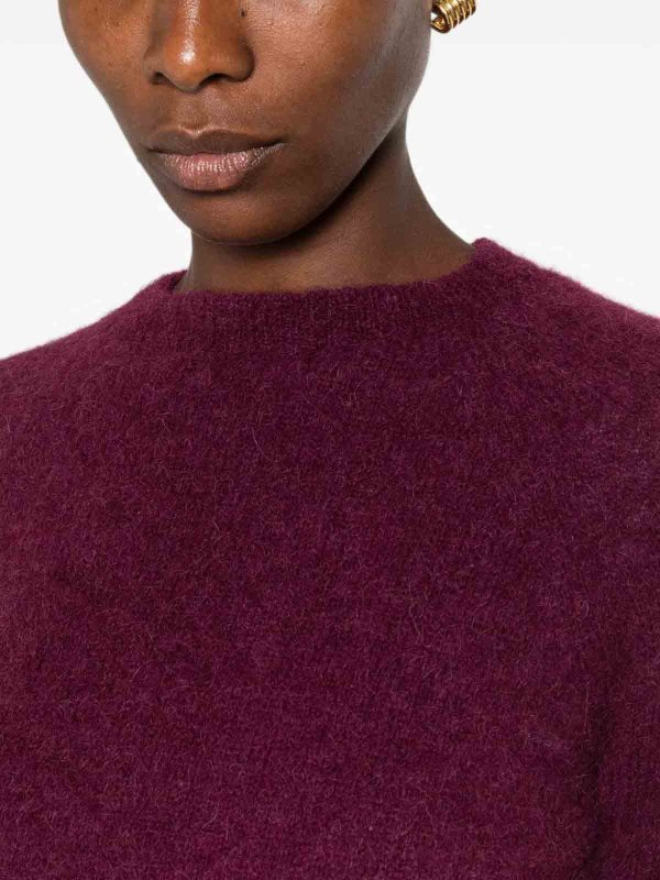 Pull Col Rond - Violet shop online: BASE