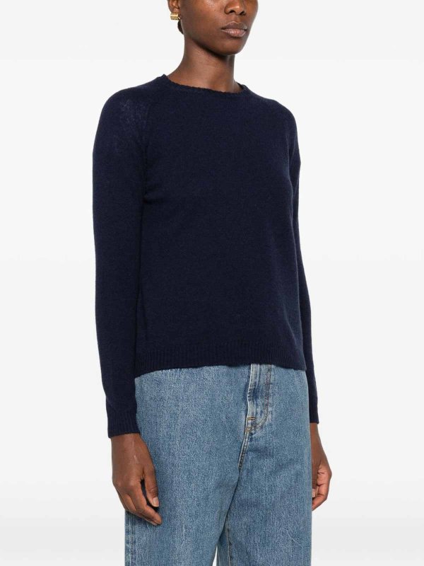 BASE buy online クルーネック - ダークブルー
