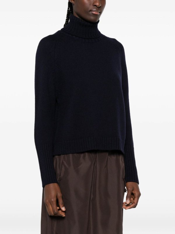 The Best Shops BASE: クルーネック - クルーネック - ダークブルー