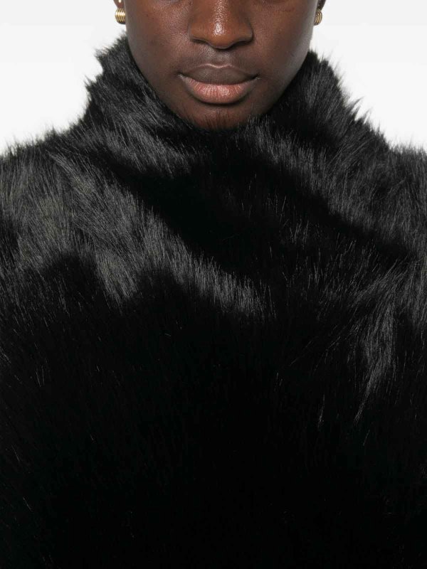 B&B COUTURE buy online 毛皮/ムートンコート - 黒