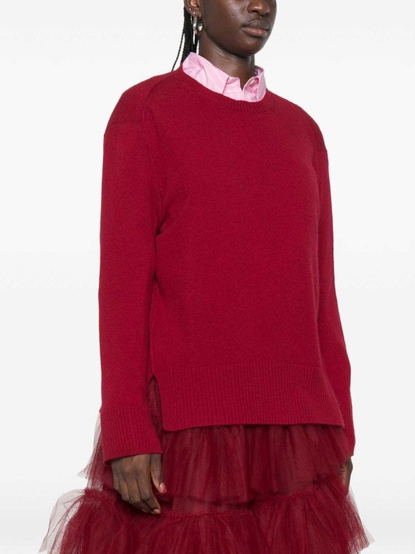 BE YOU buy online Rundhalspullover - Rot