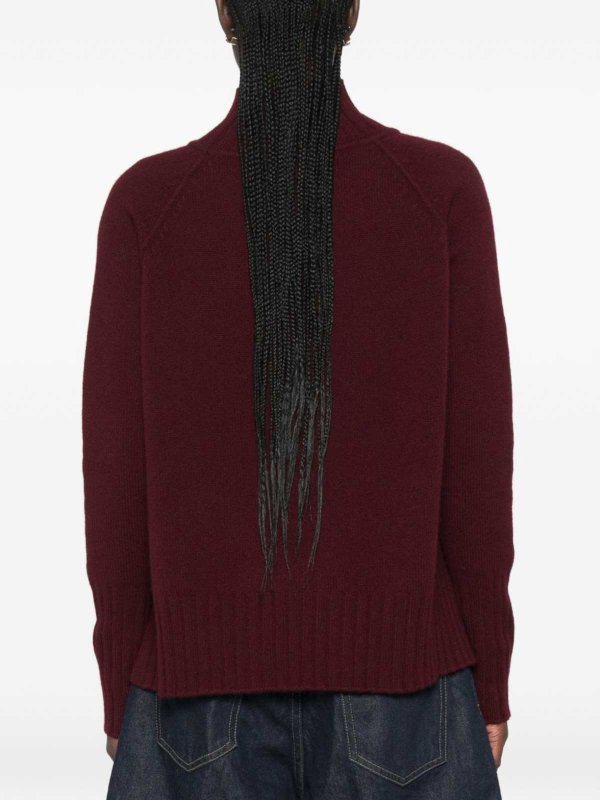 BE YOU buy online Pull Col Roulé - Bordeaux