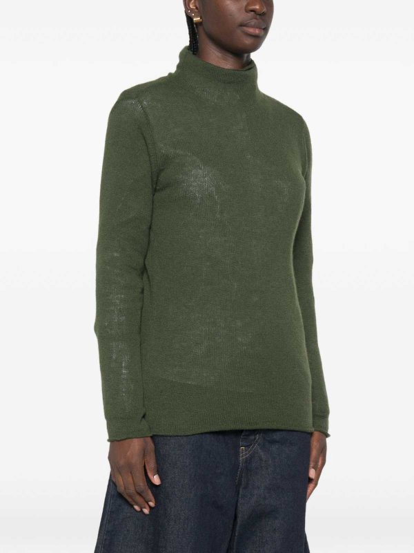 The Best Shops BE YOU: Rollkragenpullover  und Polo-Ausschnitt - Rollkragenpullover - Dunkelgrün