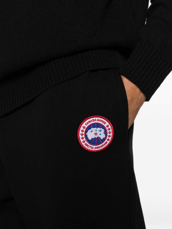 The Best Shops Canada Goose: スウェットパンツ - トラックスーツ ボトムス - 黒