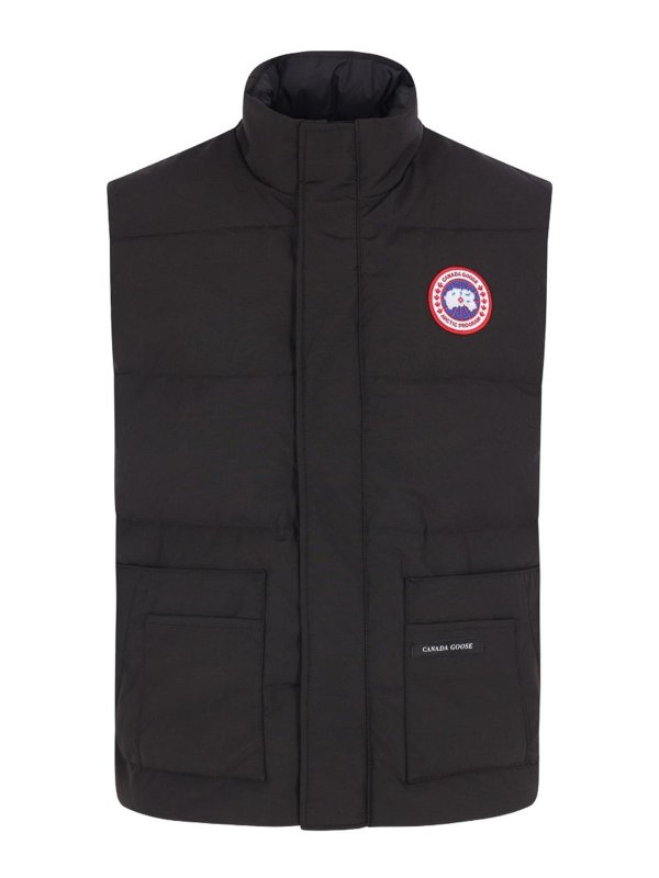 Canada Goose: ダウン・ハイテクジャケット - ダウンジャケット - 黒