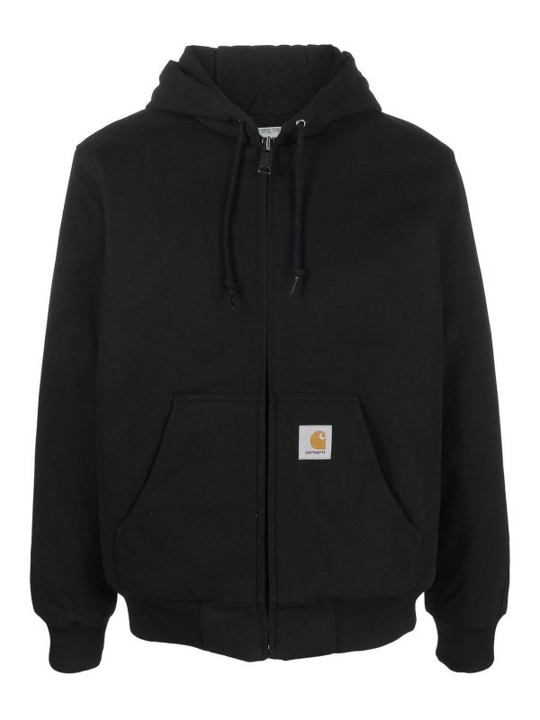CARHARTT: カジュアルジャケット - カジュアルジャケット - 黒