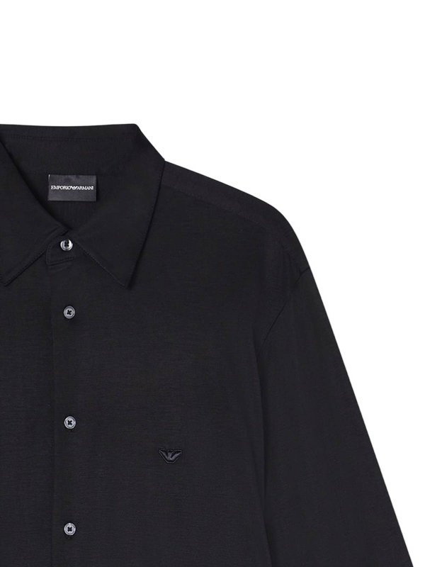 EMPORIO ARMANI: シャツ online - シャツ - 黒