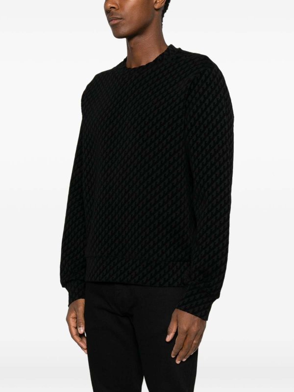 EMPORIO ARMANI: スウェット＆セーター online - スウェットシャツ/セーター - 黒