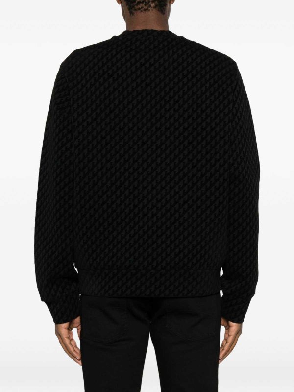 スウェットシャツ/セーター - 黒 shop online: EMPORIO ARMANI