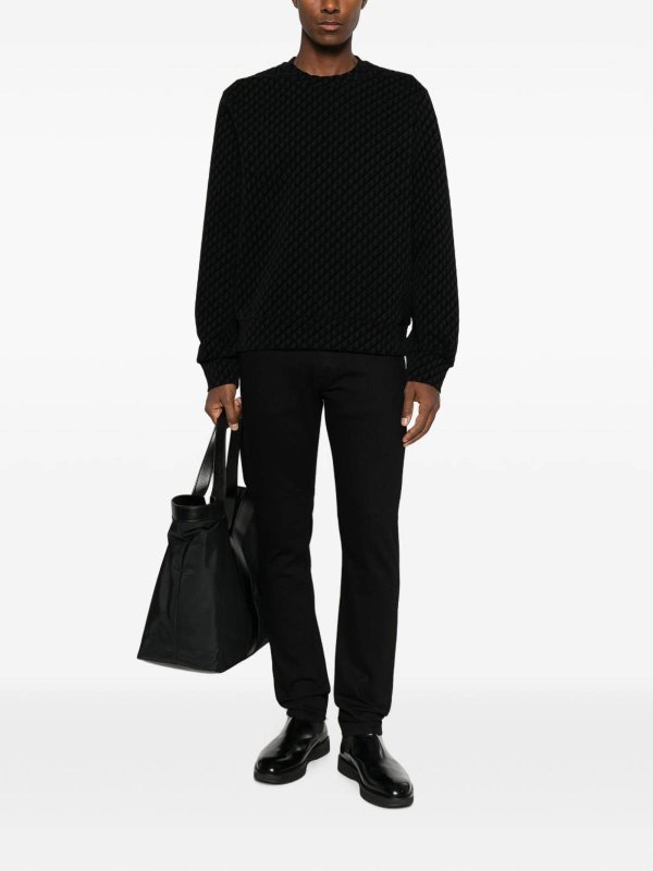 EMPORIO ARMANI buy online スウェットシャツ/セーター - 黒