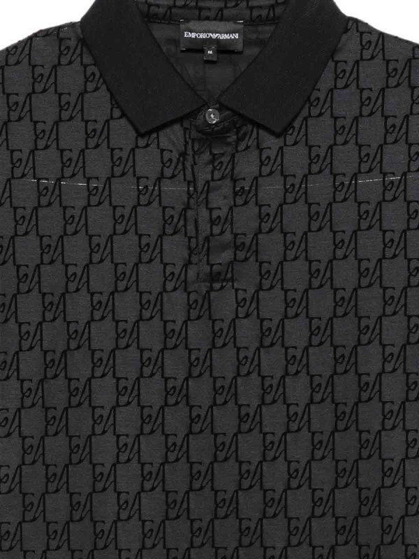 EMPORIO ARMANI: ポロシャツ online - ポロシャツ - ダークブルー