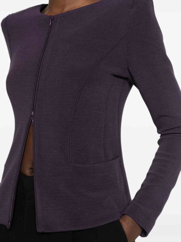 EMPORIO ARMANI buy online ブレザー - 紫