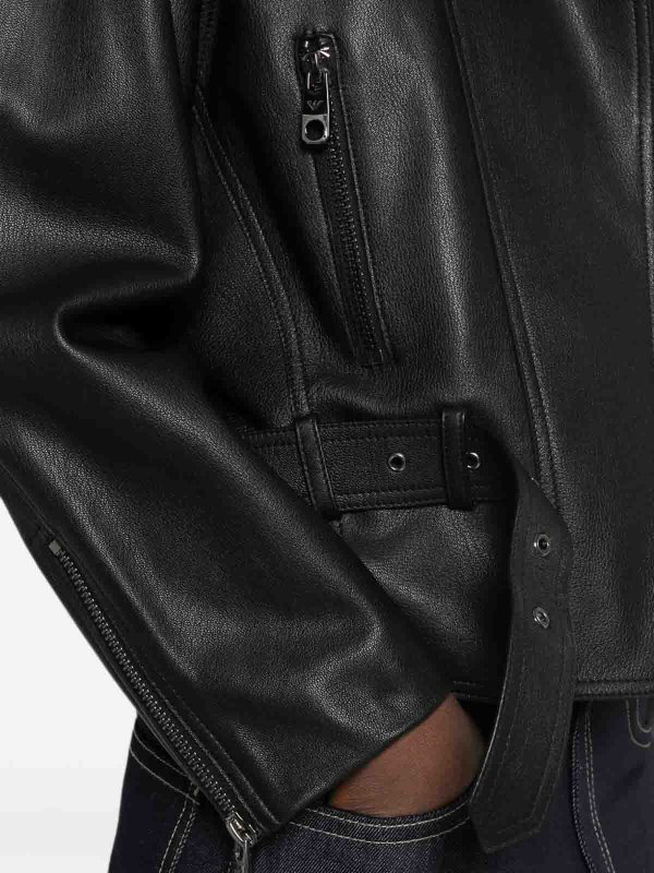 EMPORIO ARMANI buy online Leather Jacket