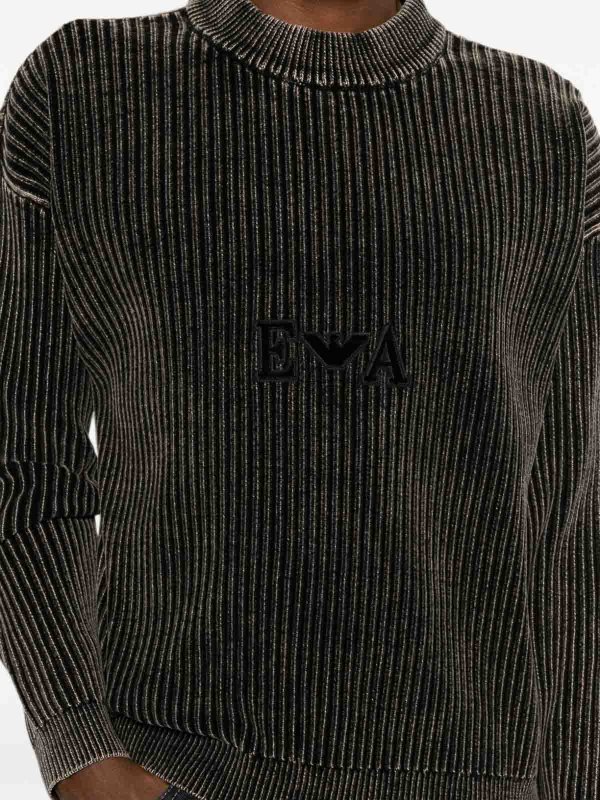 EMPORIO ARMANI buy online クルーネック - ブラウン
