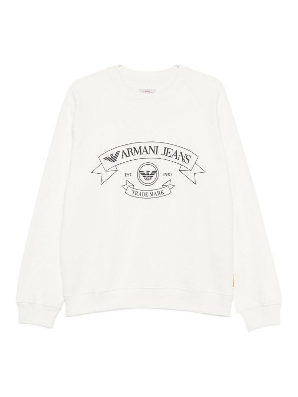 EMPORIO ARMANI: スウェット＆セーター - スウェットシャツ/セーター - 白