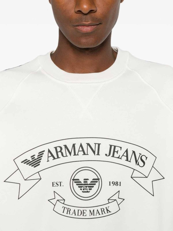 EMPORIO ARMANI buy online スウェットシャツ/セーター - 白