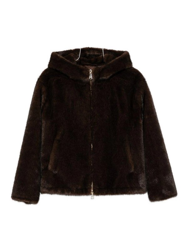 ERMANNO FIRENZE: Fur & Shearling Coats - Faux-Fur Jacket
