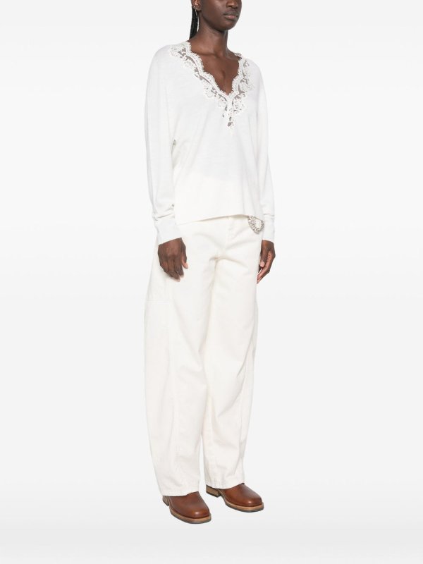 ERMANNO FIRENZE buy online クルーネック - 白