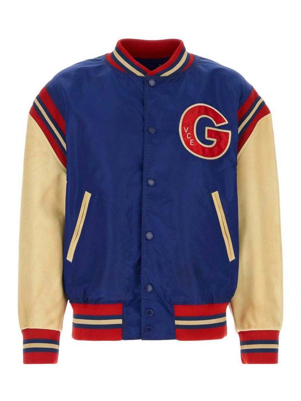 GOLDEN GOOSE: ボンバージャケット - ボンバージャケット - ダークブルー