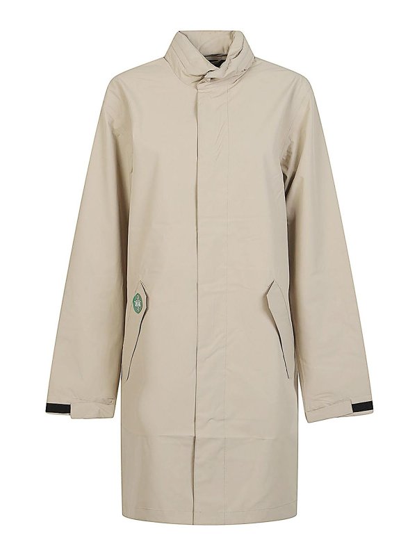 H2O: padded coats - Long Rain Jacket