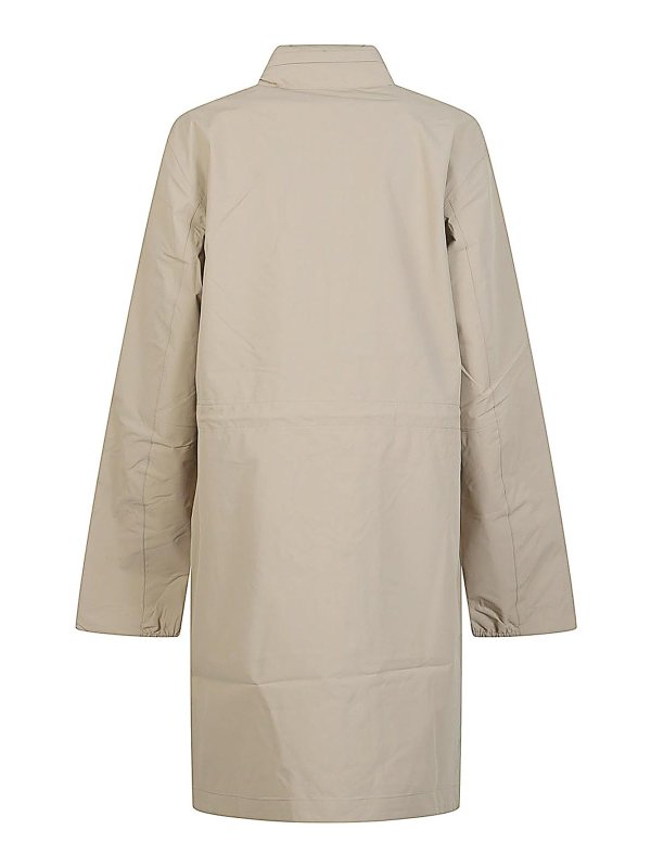 H2O: padded coats online - Long Rain Jacket