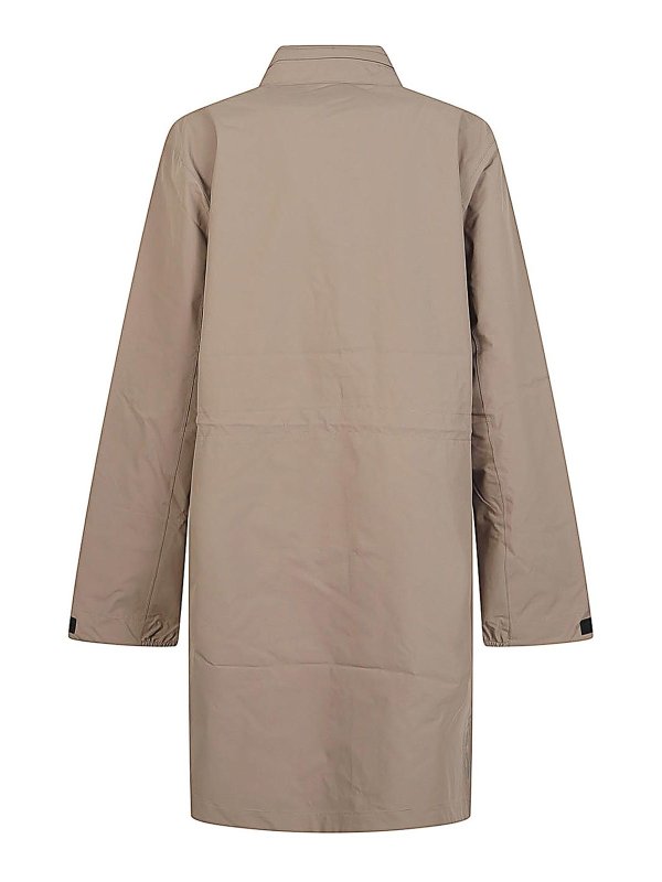H2O: padded coats online - Long Rain Jacket