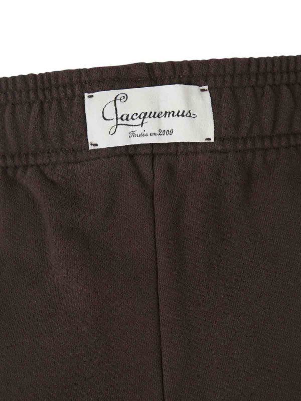 The Best Shops JACQUEMUS: スウェットパンツ - トラックスーツ ボトムス - ブラウン
