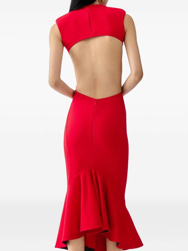 The Best Shops JACQUEMUS: ニーレングスドレス - 膝丈ドレス - 赤