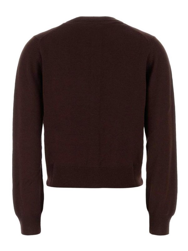 MAISON KITSUNÉ: カーディガン online - カーディガン - ブラウン