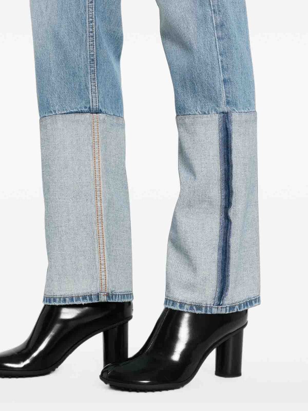 MM6 MAISON MARGIELA: ストレートジーンズ online - ストレートジーンズ - ライトブルー