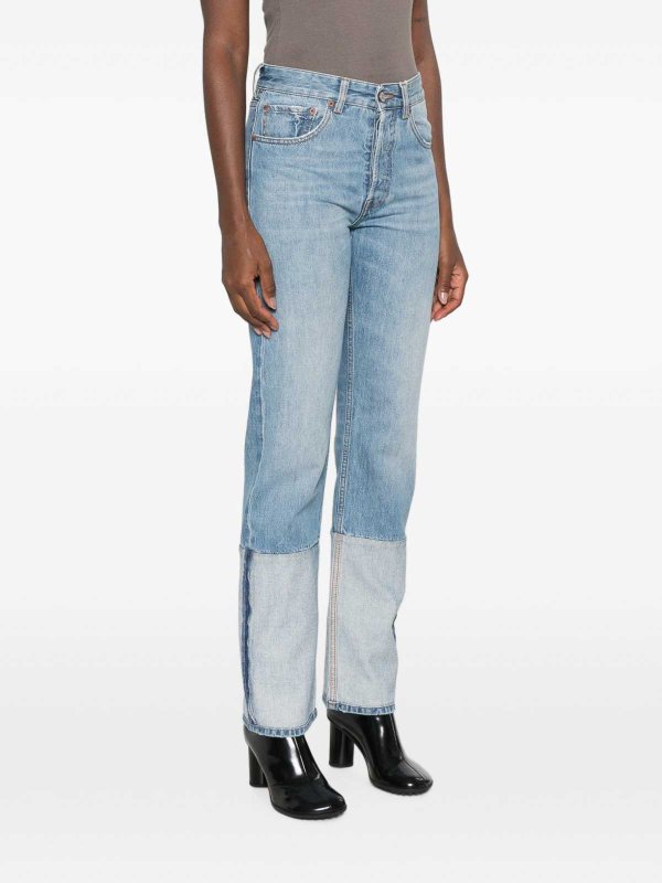 MM6 MAISON MARGIELA buy online ストレートジーンズ - ライトブルー