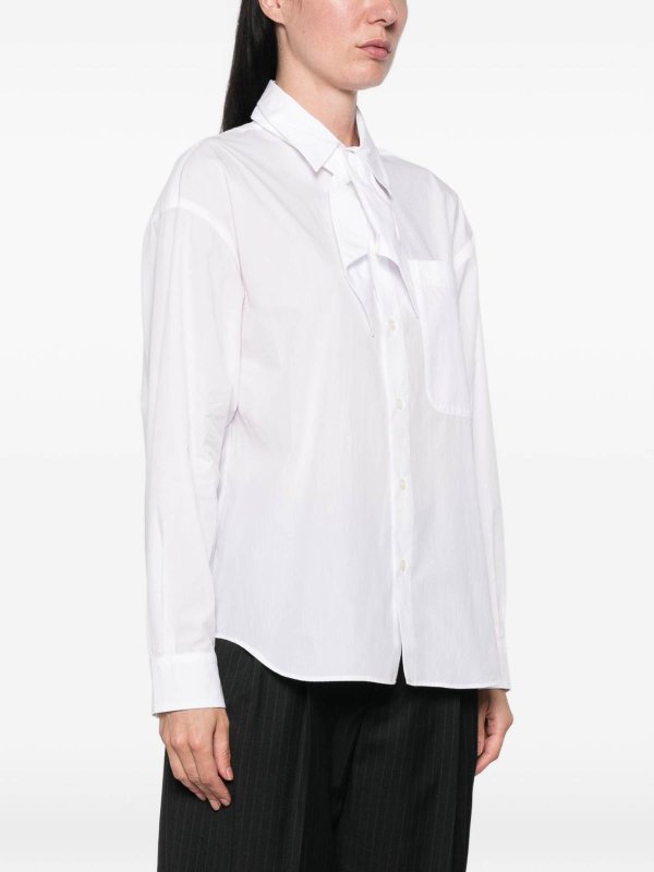シャツ - 白 shop online: NICHOLSON & NICHOLSON