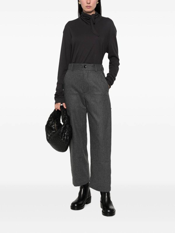 NICHOLSON & NICHOLSON: casual trousers online - Wool Trousers