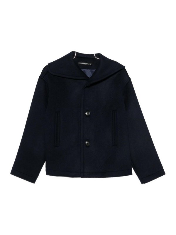 NICHOLSON & NICHOLSON: casual jackets - Wool Short Jacket