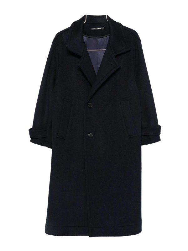NICHOLSON & NICHOLSON: knee length coats - Wool Coat