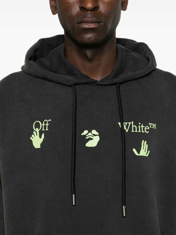 OFF-WHITE: スウェット＆セーター online - スウェットシャツ/セーター - 黒