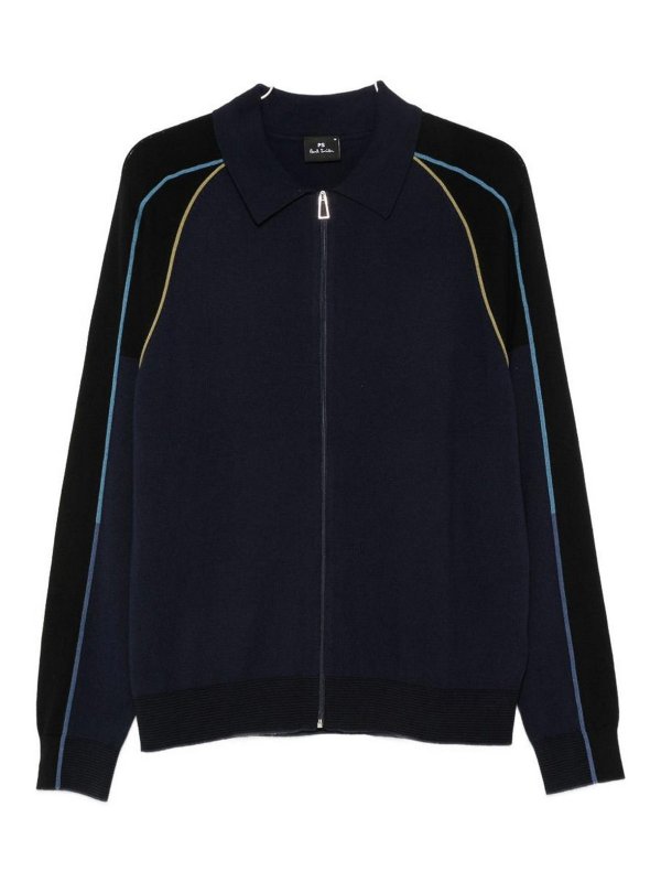 PAUL SMITH: カーディガン - カーディガン - ダークブルー