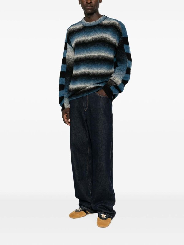 クルーネック - 黒 shop online: PAUL SMITH