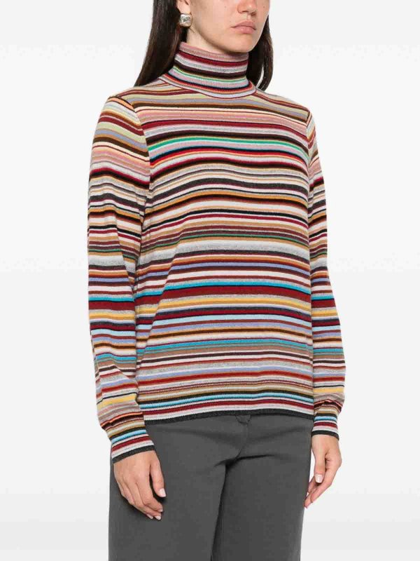 Rundhalspullover - Bunt shop online: PAUL SMITH