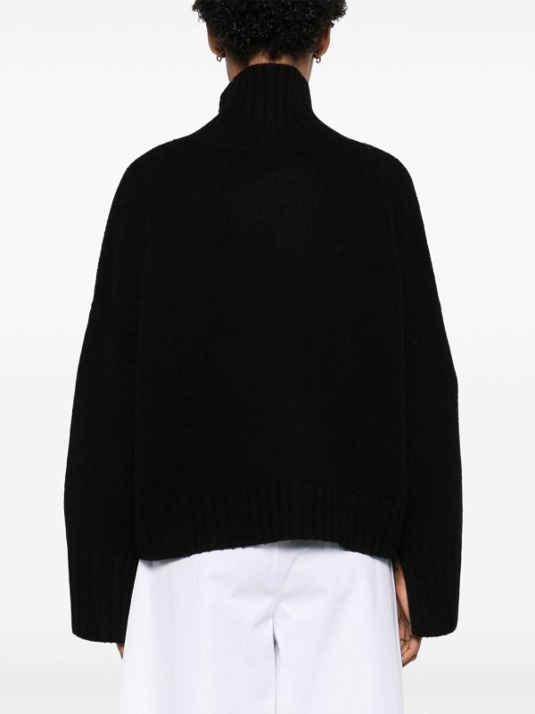SOFT GOAT buy online Pull Col Roulé - Noir