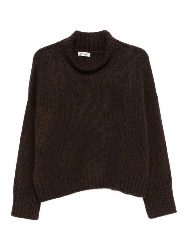 SOFT GOAT: Rollkragenpullover  und Polo-Ausschnitt - Rollkragenpullover - Braun