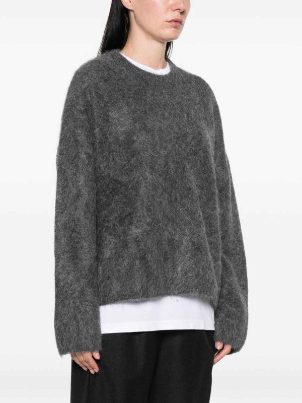 SOFT GOAT: Pull col rond online - Pull Col Rond - Gris