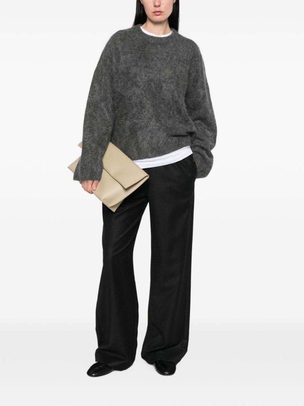 SOFT GOAT buy online Pull Col Rond - Gris