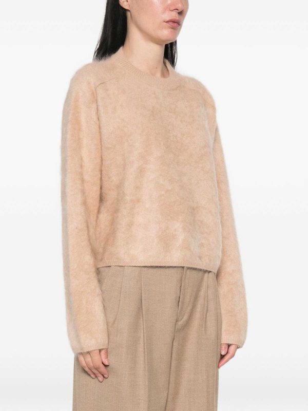 SOFT GOAT buy online クルーネック - キャメル