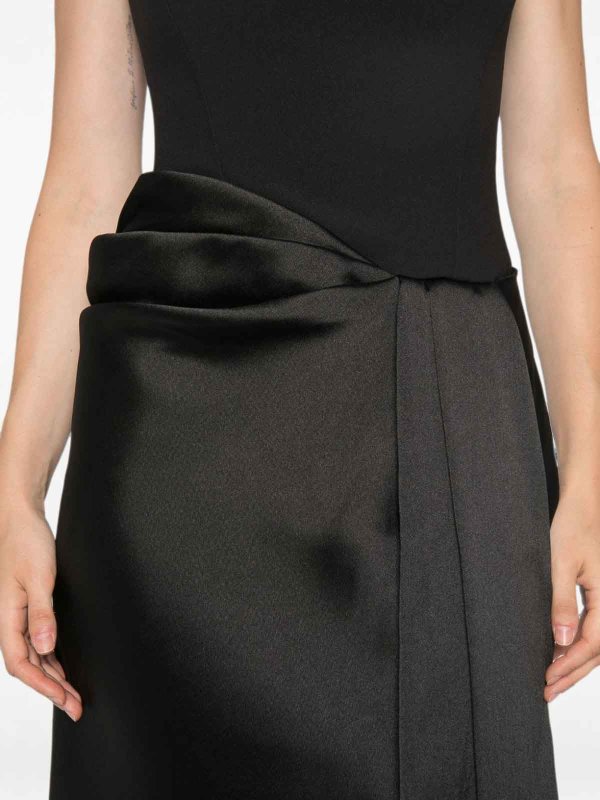 SOLACE LONDON buy online マキシドレス - 黒