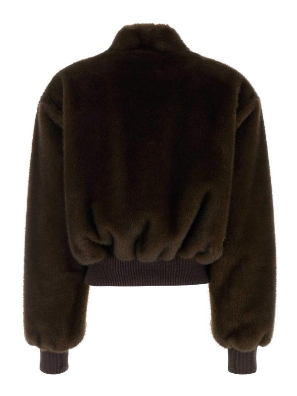 STELLA McCARTNEY: ボンバージャケット online - ボンバージャケット - ブラウン