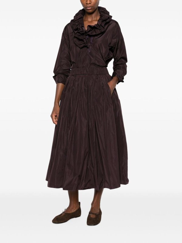 The Best Shops SUSANNE BOMMER: ロングシャツ - ロングスカート - ボルドー